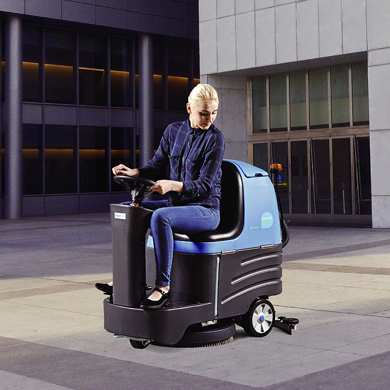 地下车库清洁选择洗地机