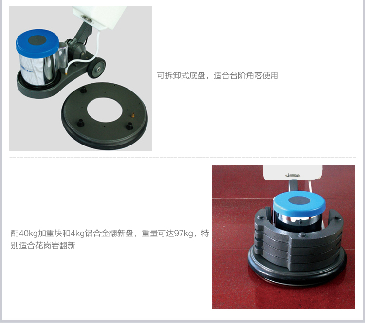 可配40kg加重块和4kg铝合金翻新盘的加重翻新机使用环境分析。