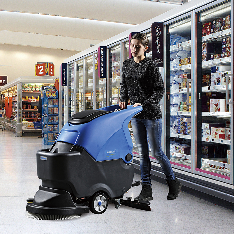 商场地面清洗用洗地机提升工作效率、节省成本